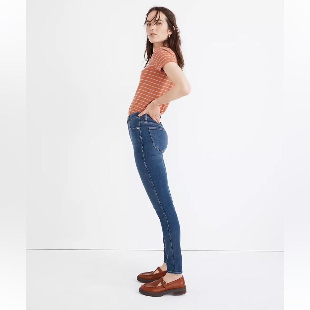 Madewell High Rise Jeans in Classic Blue
